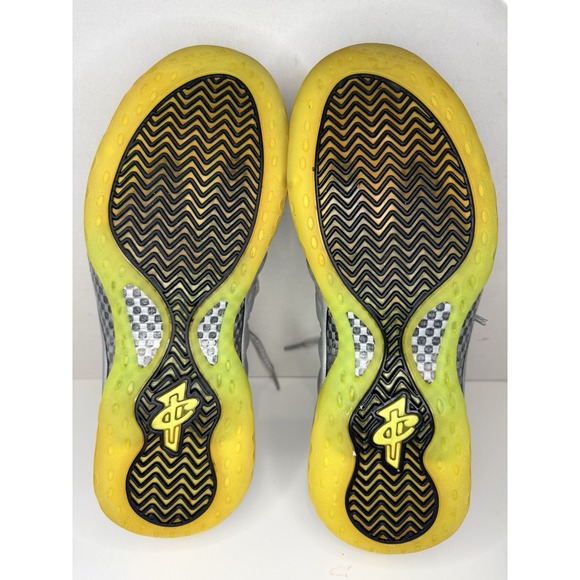 NIKE AIR FOAMPOSITE ONE PREMIUM 10 METALLIC SILVER CAMO VOLT GALAXY 575420-004 main image 8